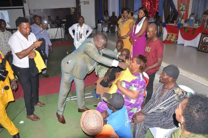 CEO receives the Less Privileged in Limbe
